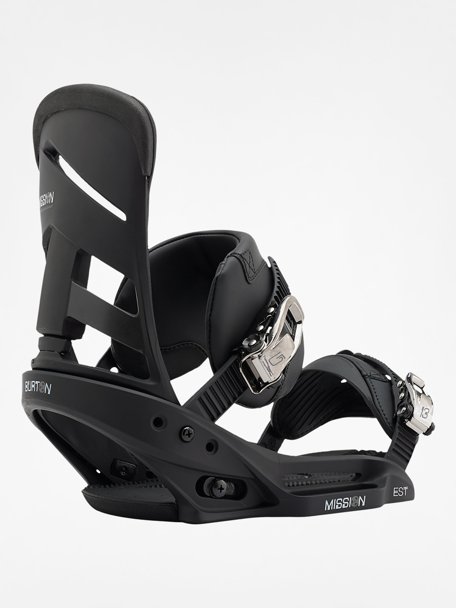 Męskie Wiązania snowboardowe Burton Mission Est (black)