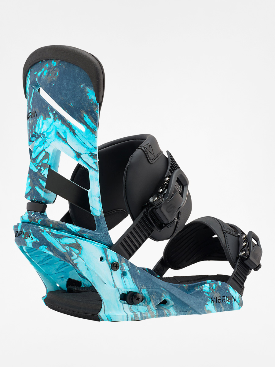 Męskie Wiązania snowboardowe Burton Mission (blue print)