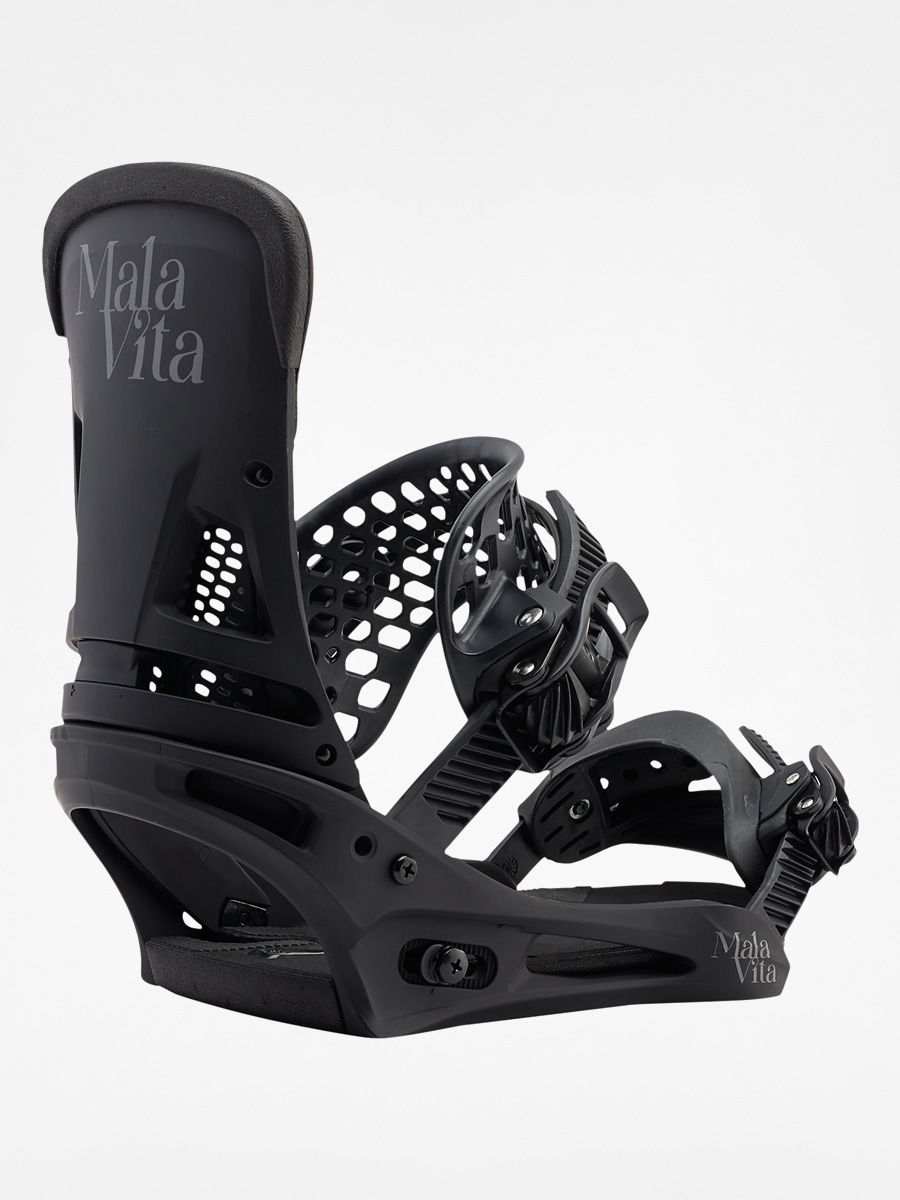 BURTON CUSTOM FV 154 × BURTON MALAVITA M Wiązania snowboardowe Burton Malavita - czarny (black)