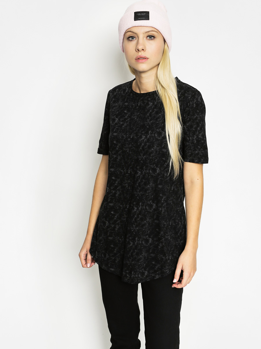 T-shirt Sixth June Plain Wmn (black wash)