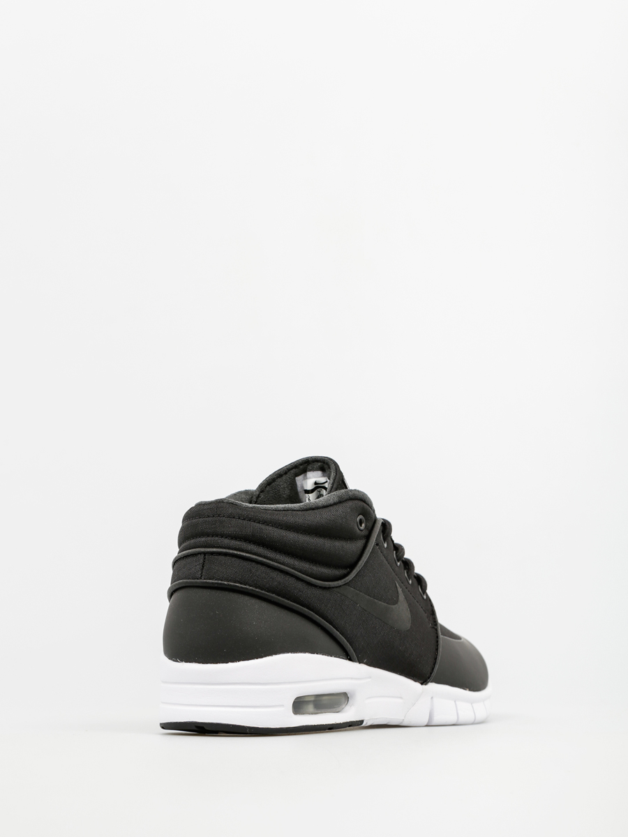 Buty Nike SB Stefan Janoski Max Mid (black/black metallic silver)