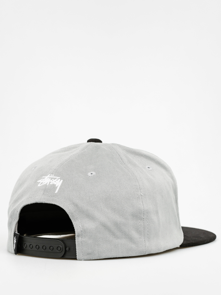 Czapka z daszkiem Stussy Vintage S ZD (grey heather)