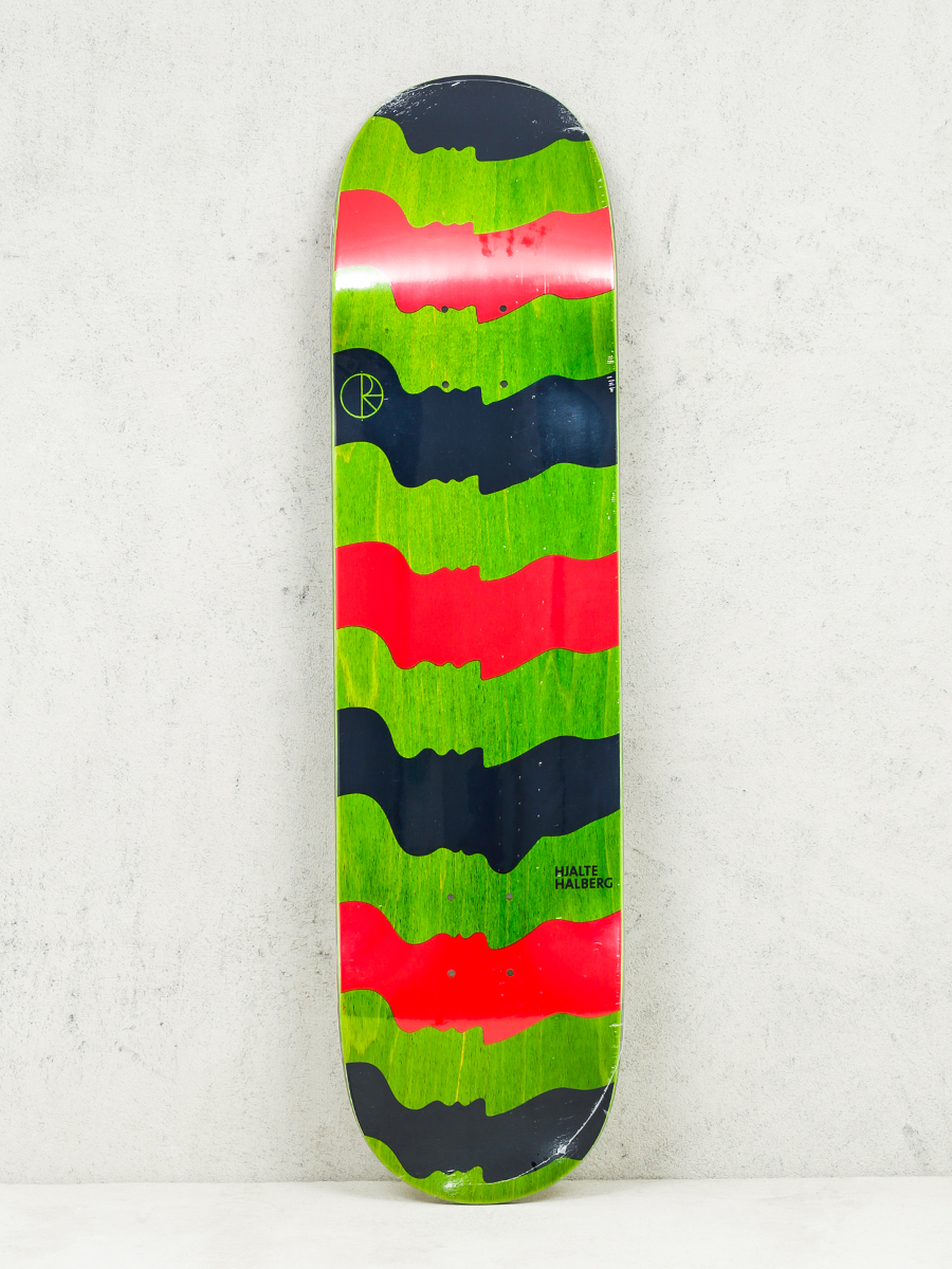 Deck Polar Skate Hjalte Halberg Some Noses Are Bigger Than Others (black/red/green)