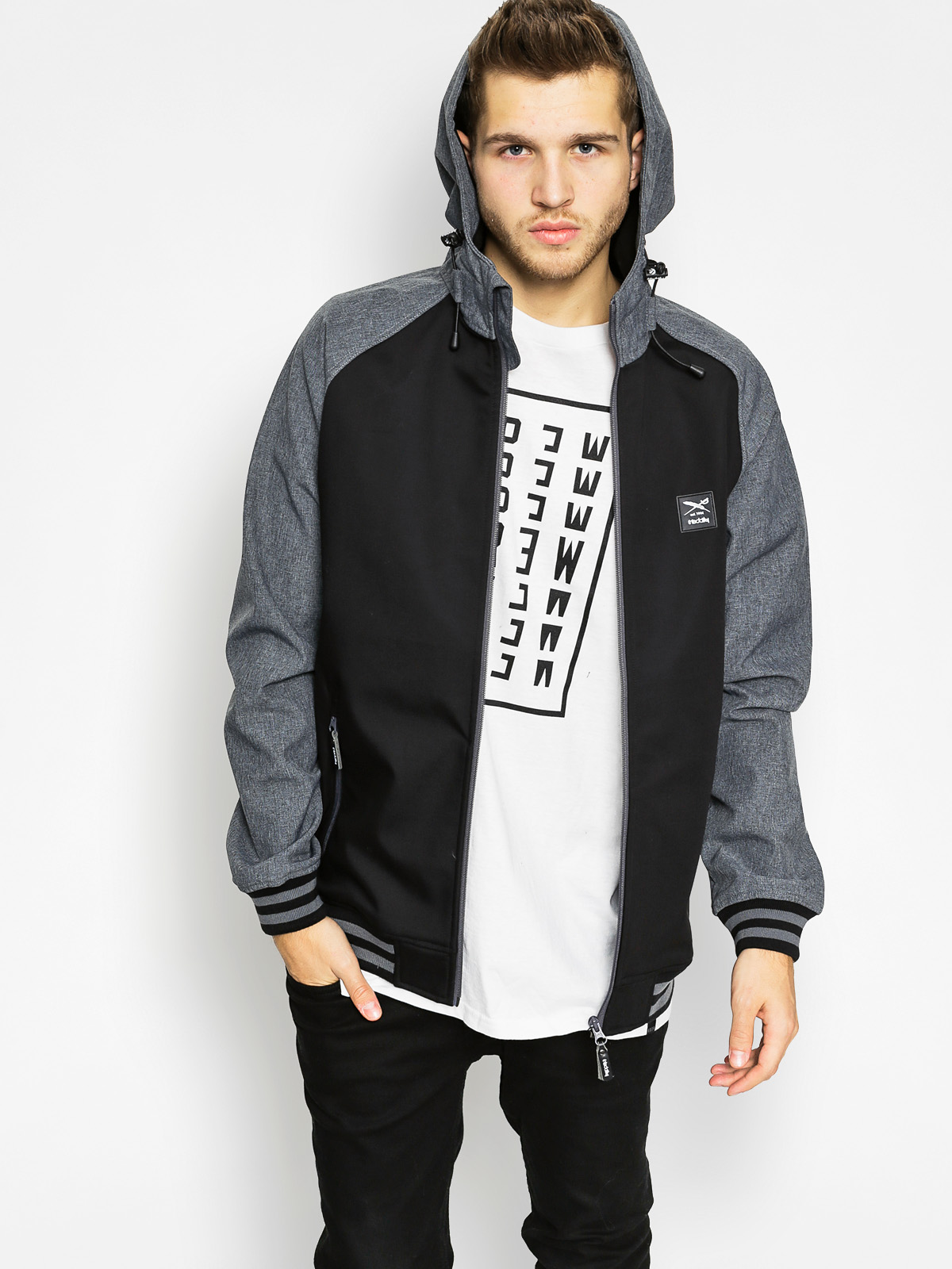 Kurtka Iriedaily Fusion College (black)