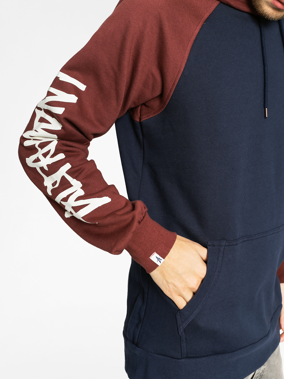 Bluza z kapturem Altamont Zero Six HD (navy/red)
