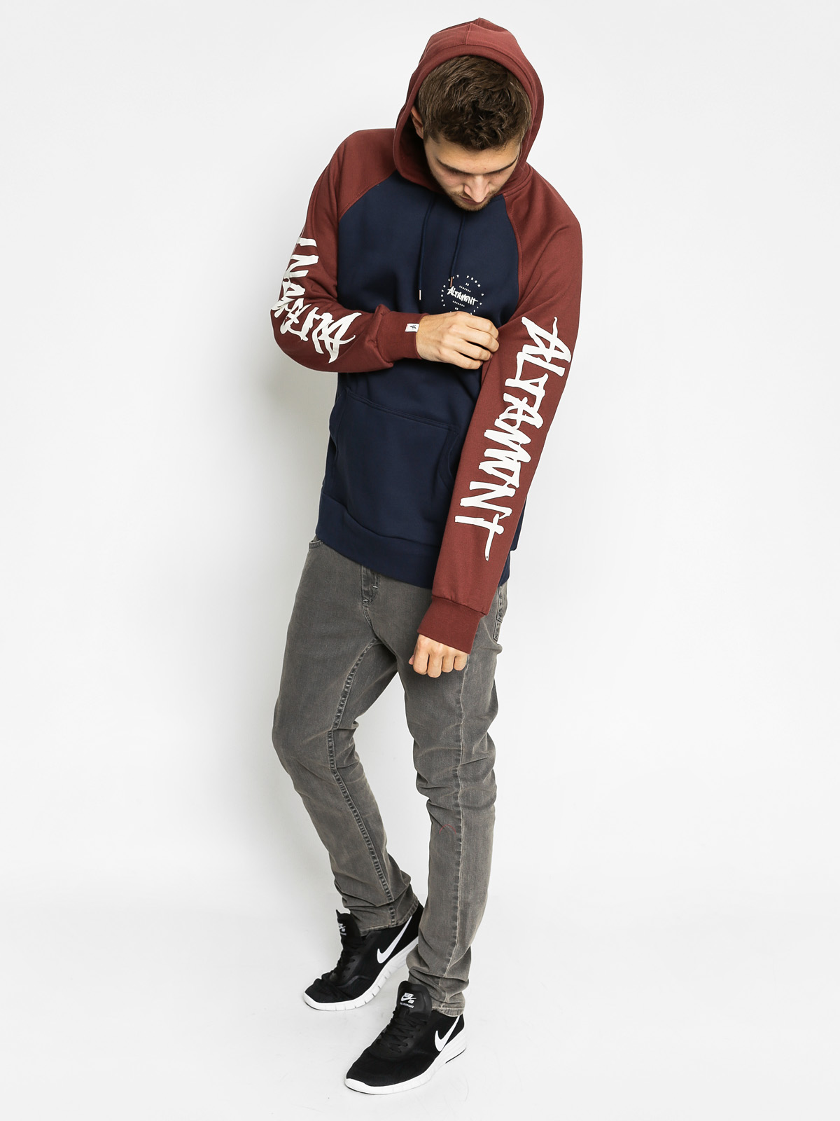 Bluza z kapturem Altamont Zero Six HD (navy/red)