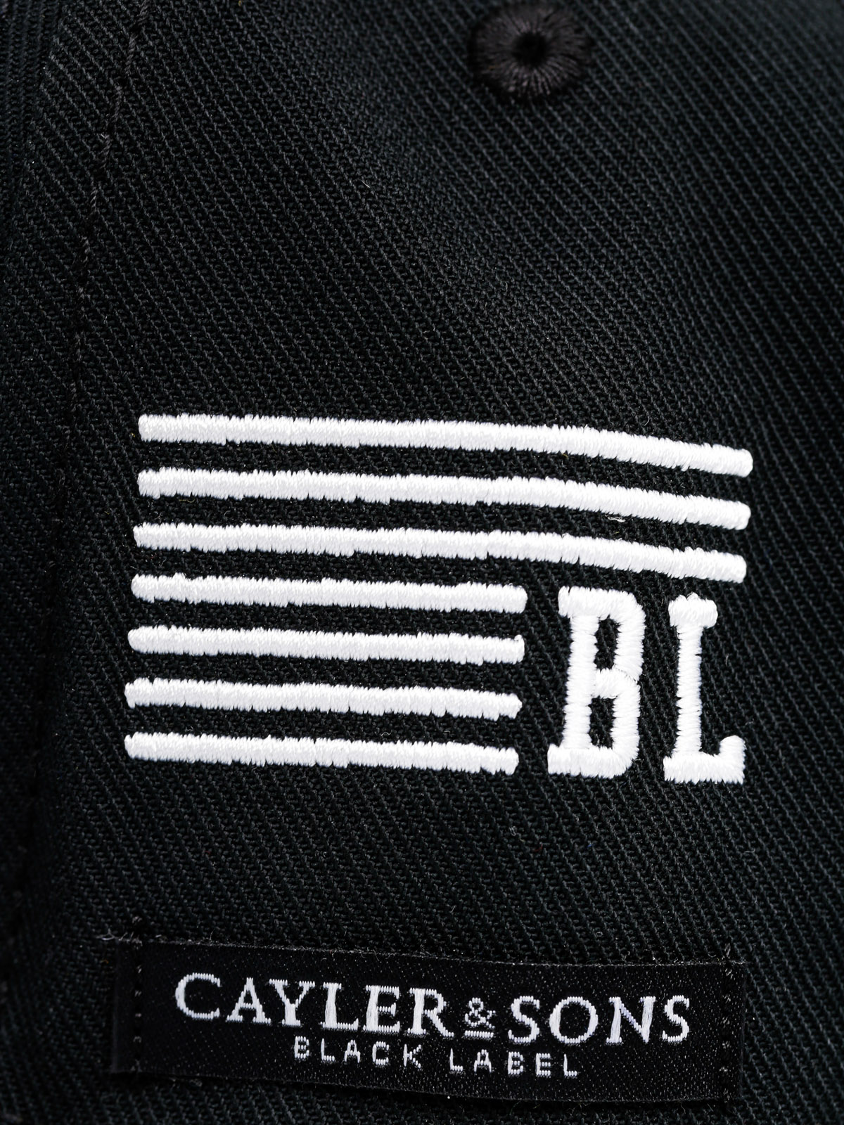 Czapka z daszkiem Cayler & Sons Bl Chief ZD (black/white)