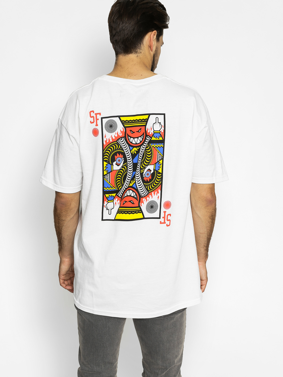 T-shirt Spitfire Suicide Burn (white)