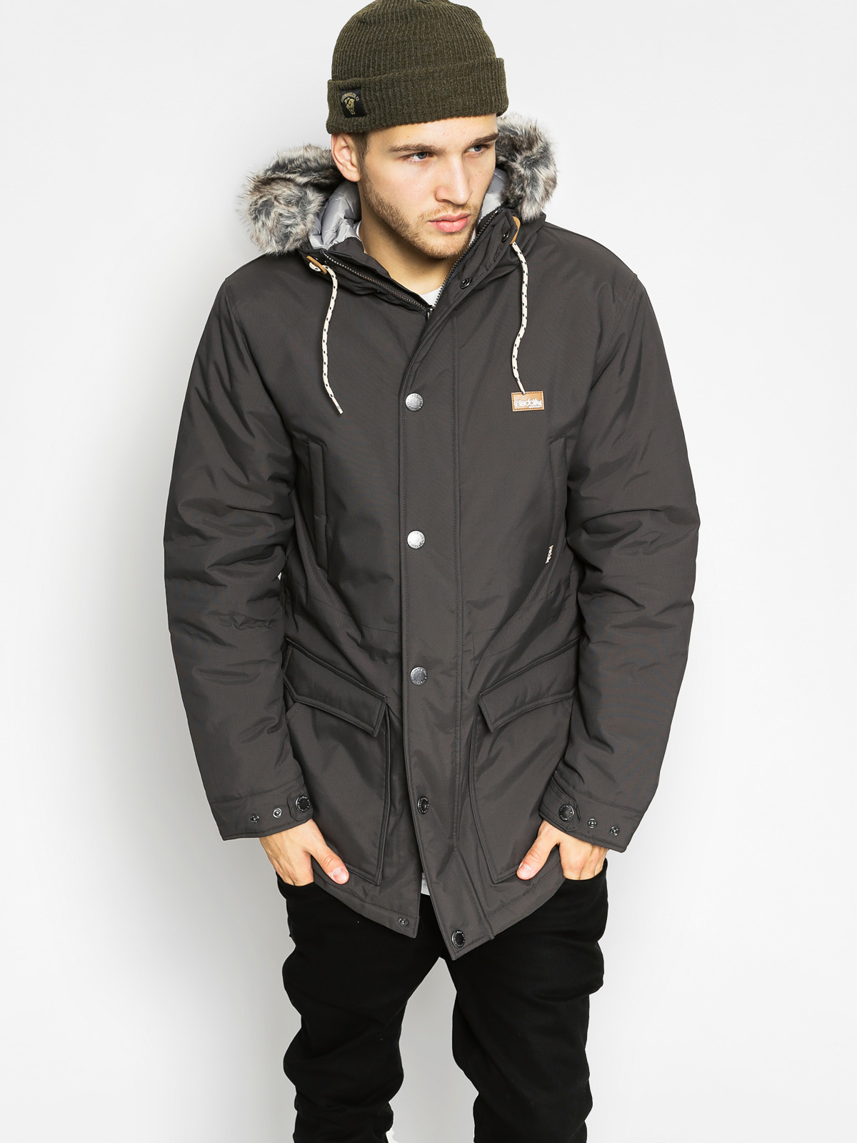 Kurtka zimowa Iriedaily City Arctic Parka (anthracite)