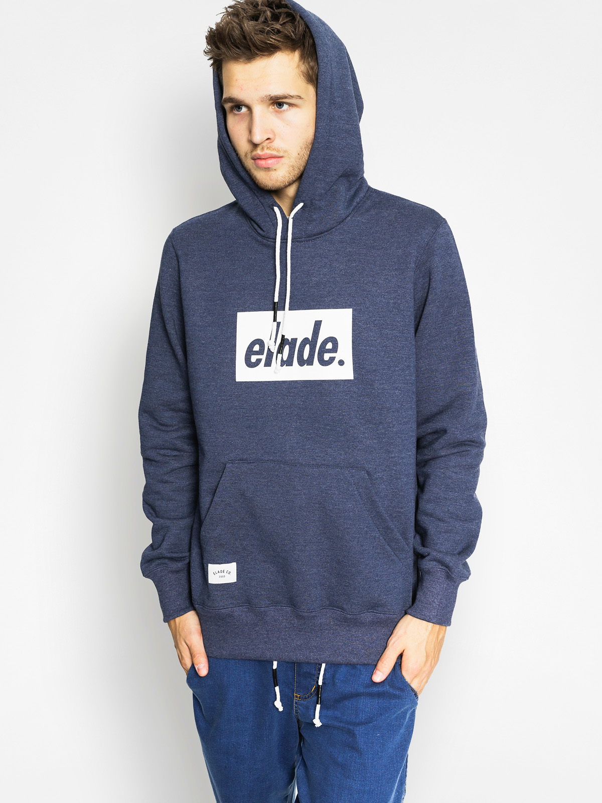 Bluza z kapturem Elade Box HD (blue jeans)