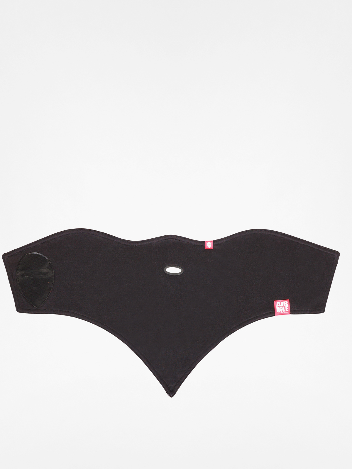 Bandana Airhole Standard 2 Layer (black)