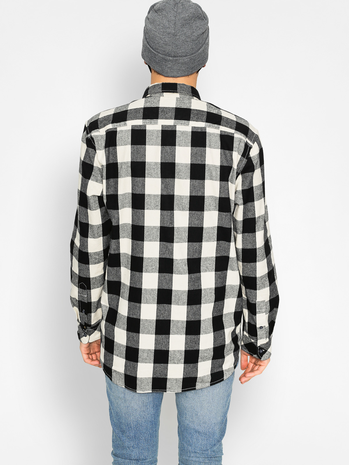 Koszula Quiksilver Mother LS (black/dark grey/natural)