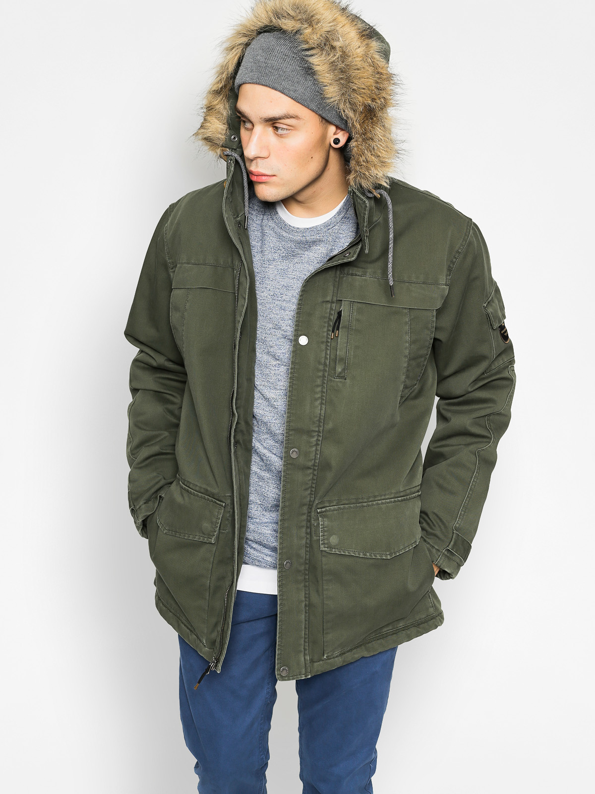 Kurtka Quiksilver Storm Drop (forest night)