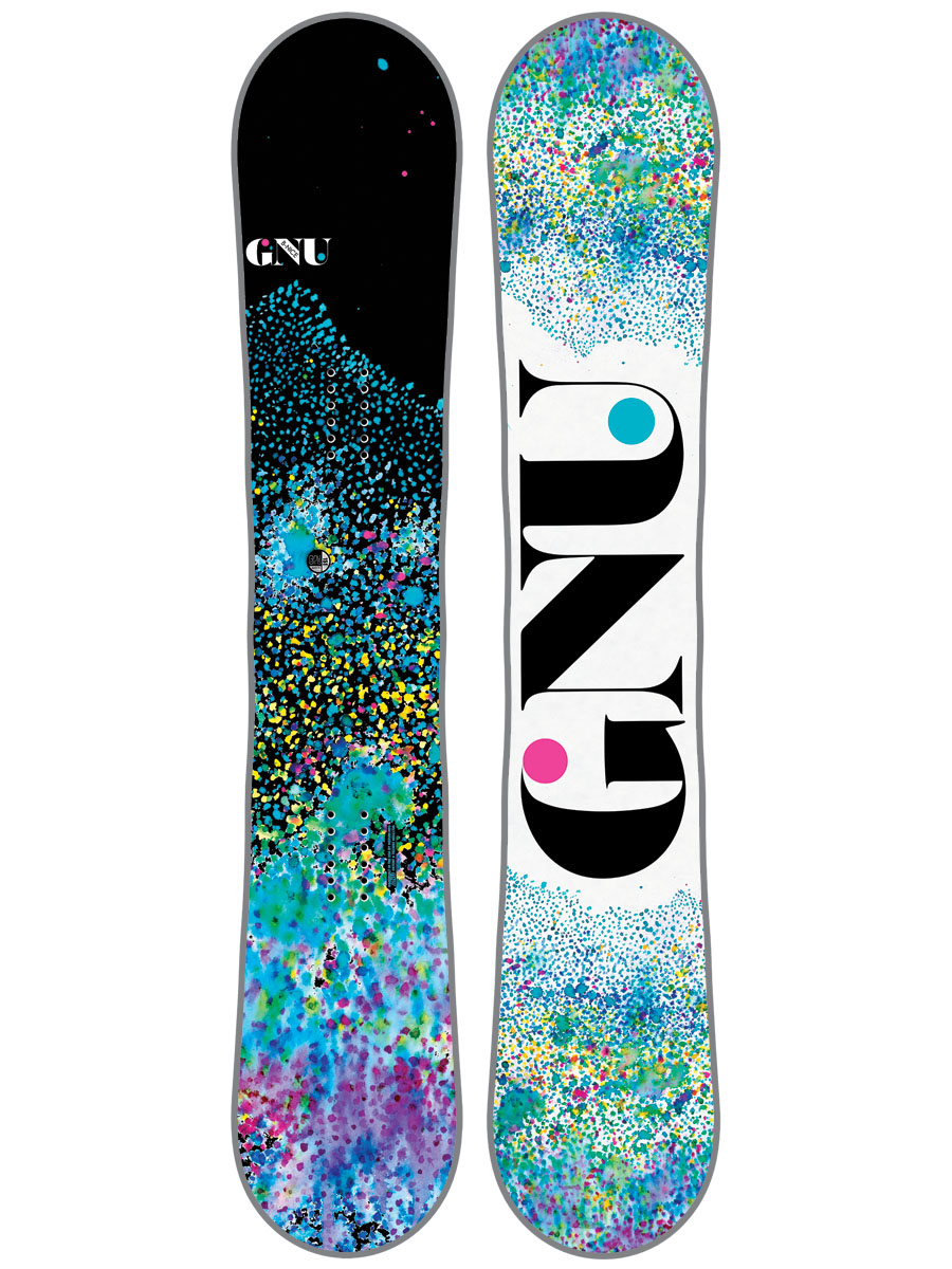 Damska Deska snowboardowa Gnu B Nice BTX (dots)