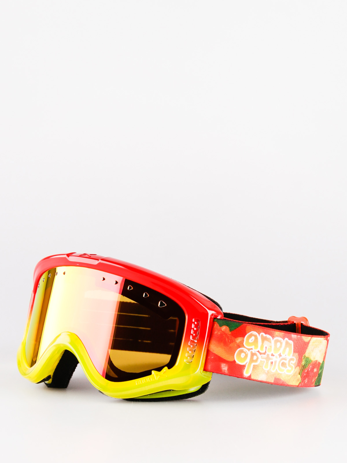 Gogle dziecięce Anon Tracker (gummy/red amber)