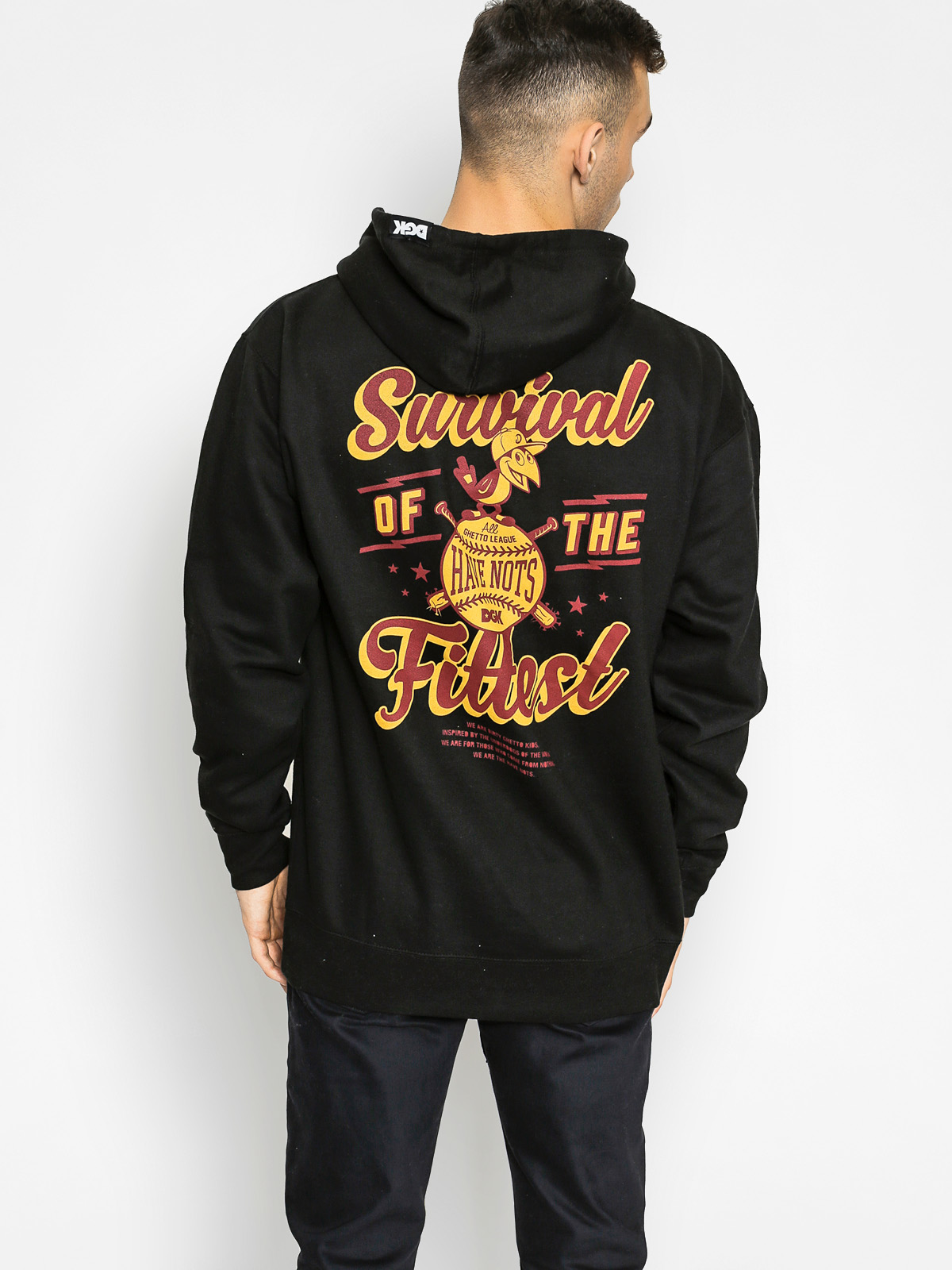 Bluza z kapturem DGK Survival HD (black)