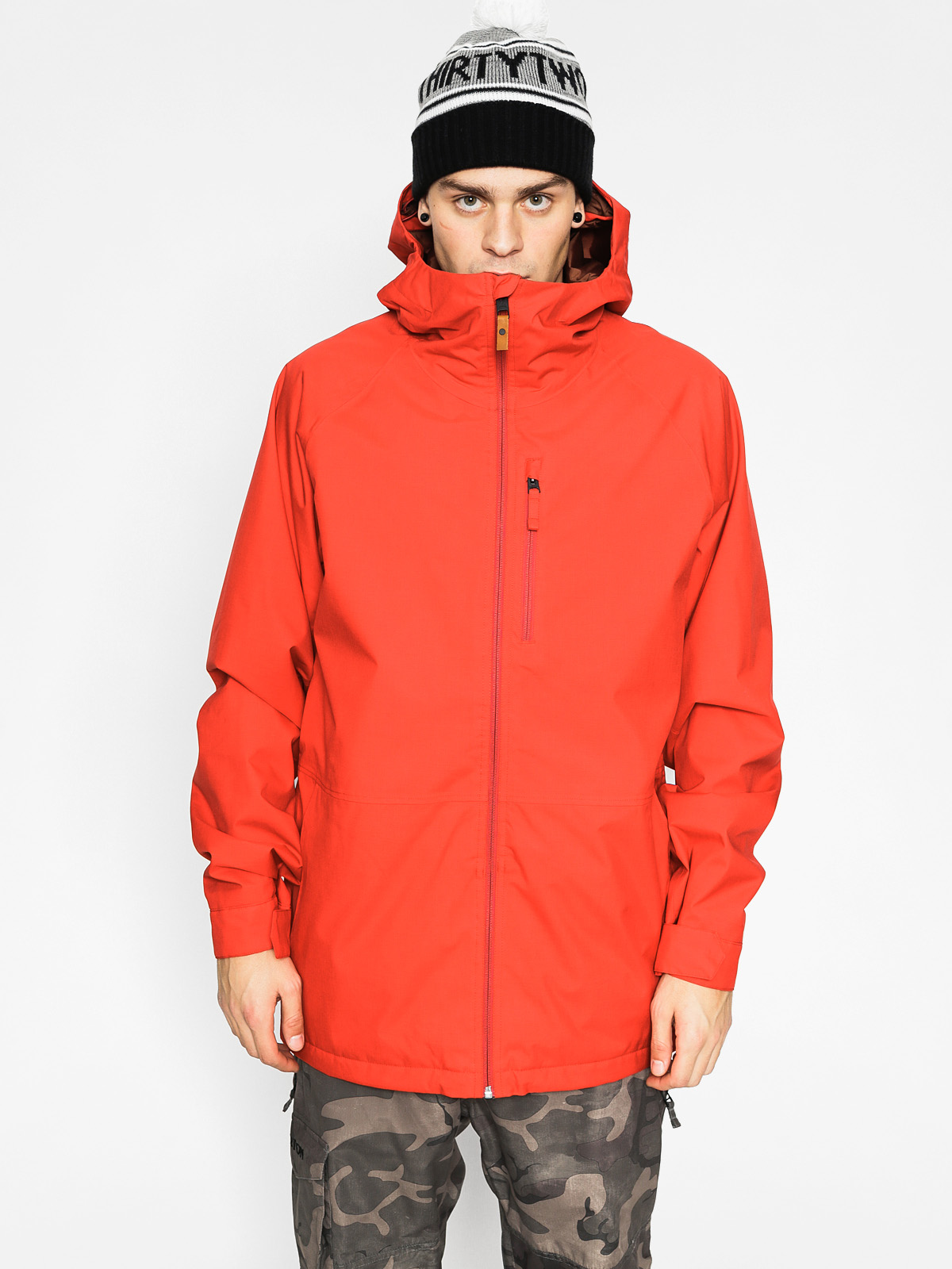 Kurtka snowboardowa Burton Hilltop czerwony (process red)
