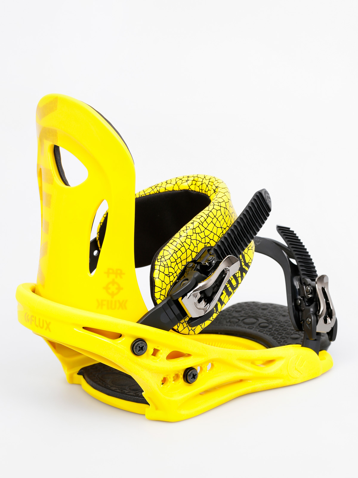 Męskie Wiązania snowboardowe Flux PR (yellow)