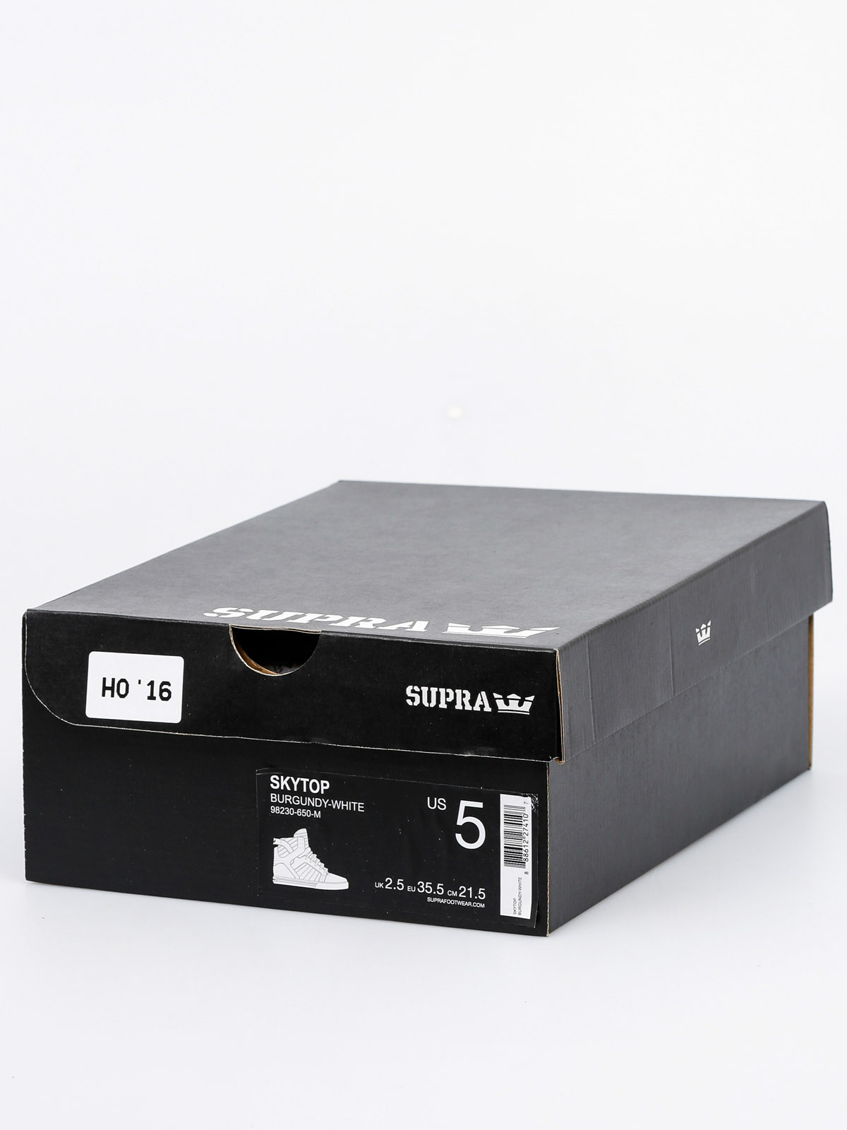 Buty Supra Skytop Wmn (burgundy/white)