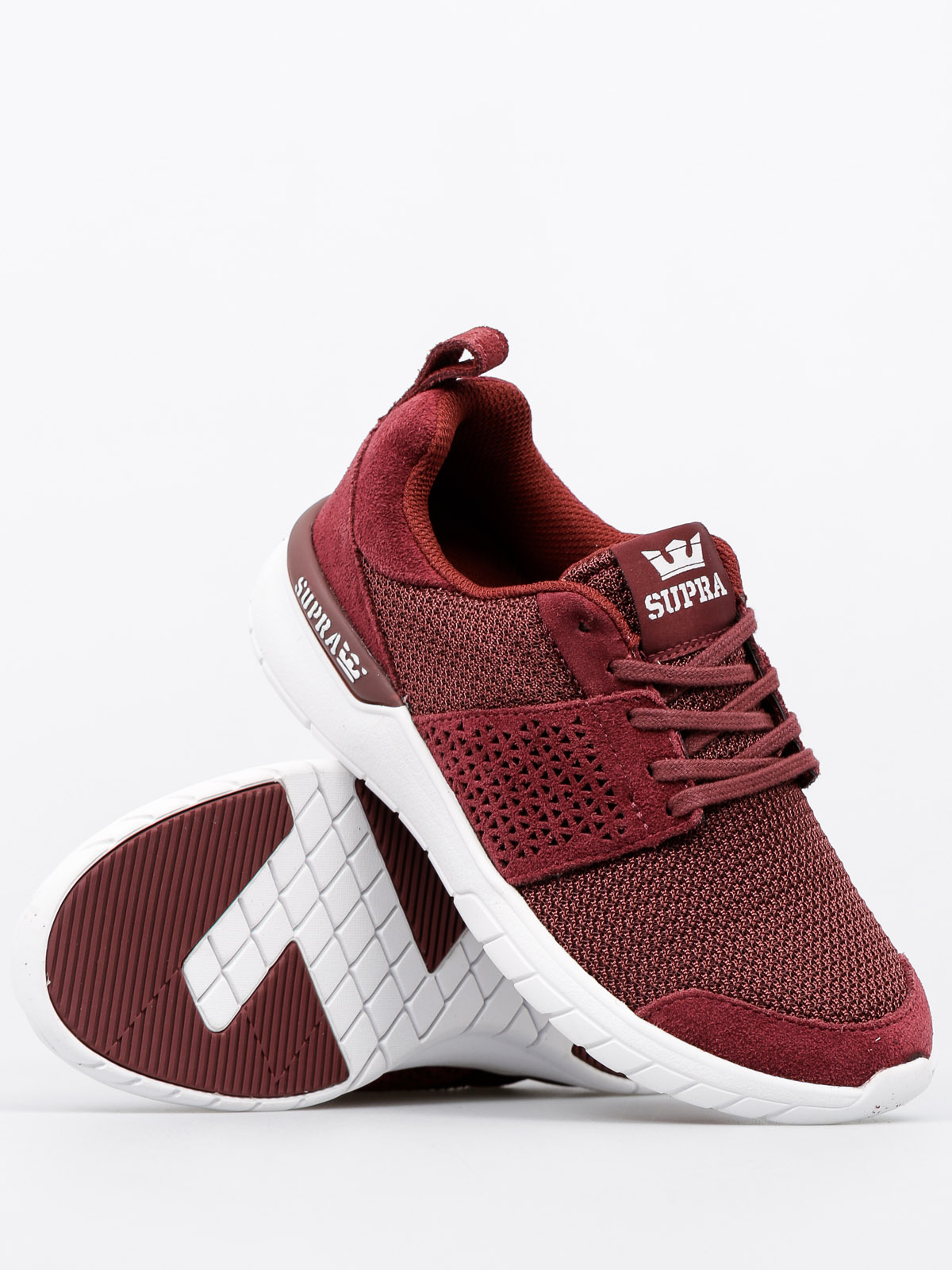 Buty Supra Scissor Wmn (burgundy/white)