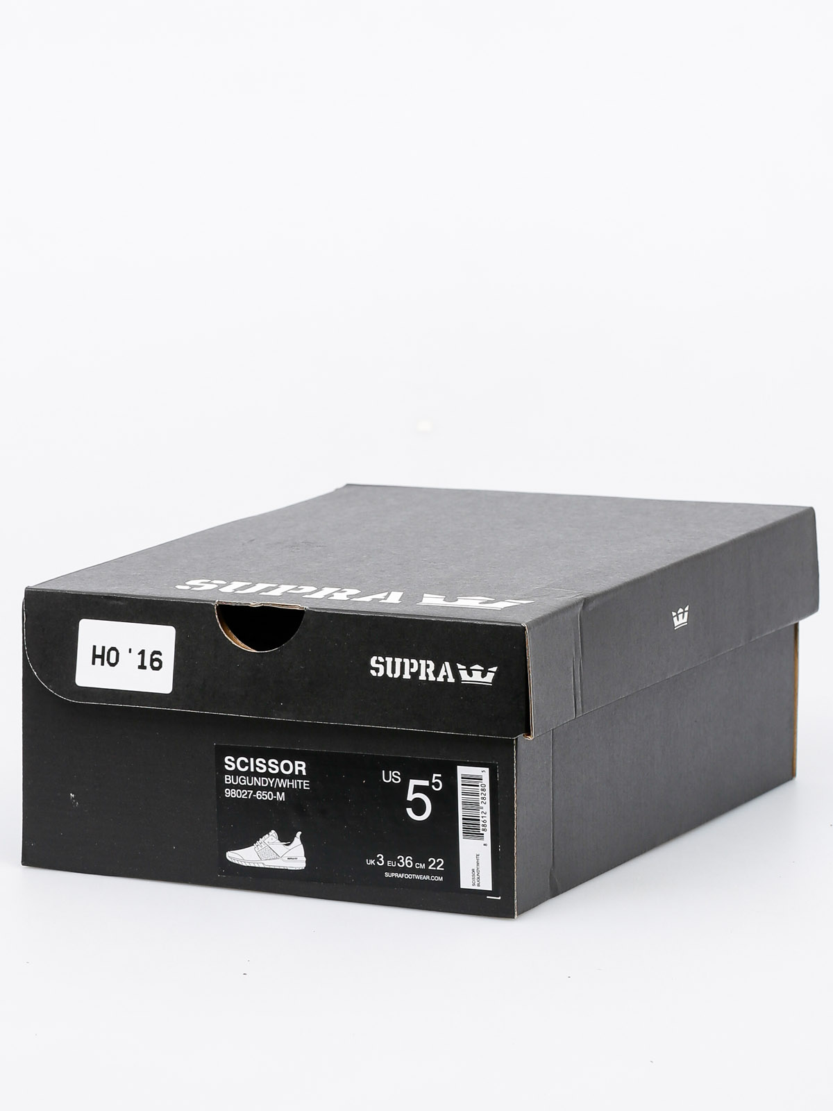 Buty Supra Scissor Wmn (burgundy/white)