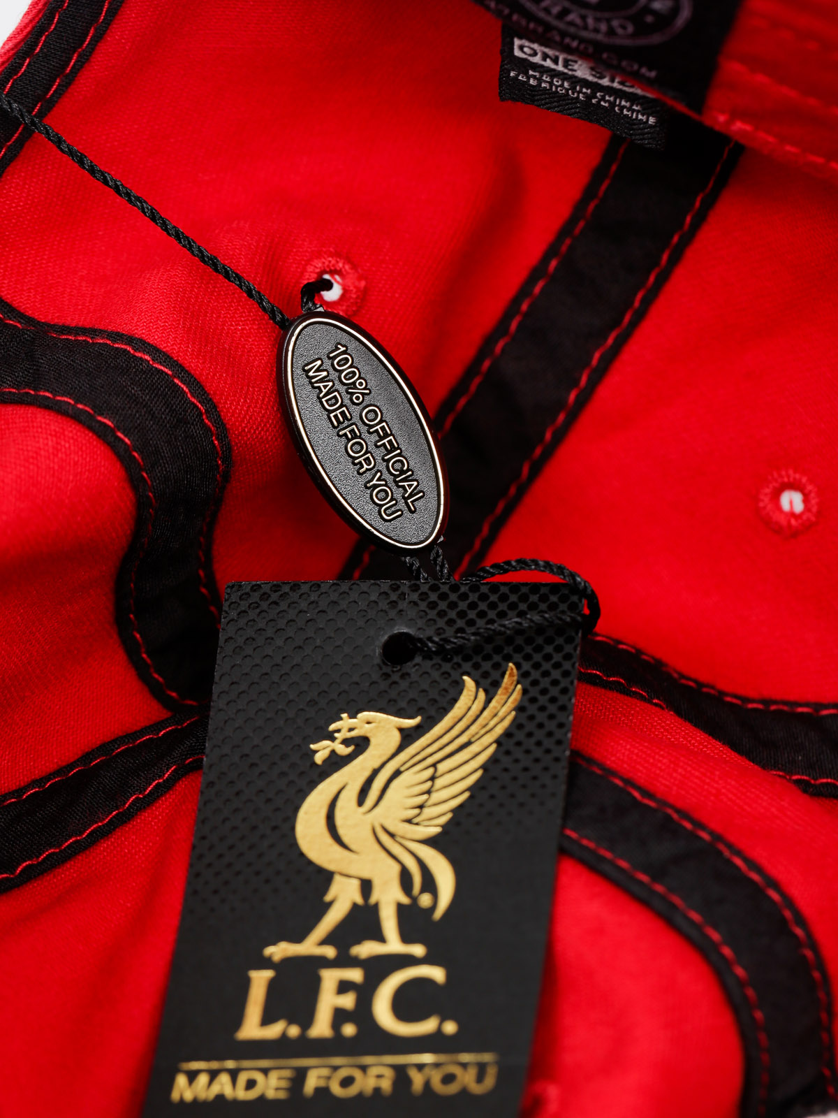 Czapka z daszkiem 47 Brand Liverpool FC ZD (washed red)