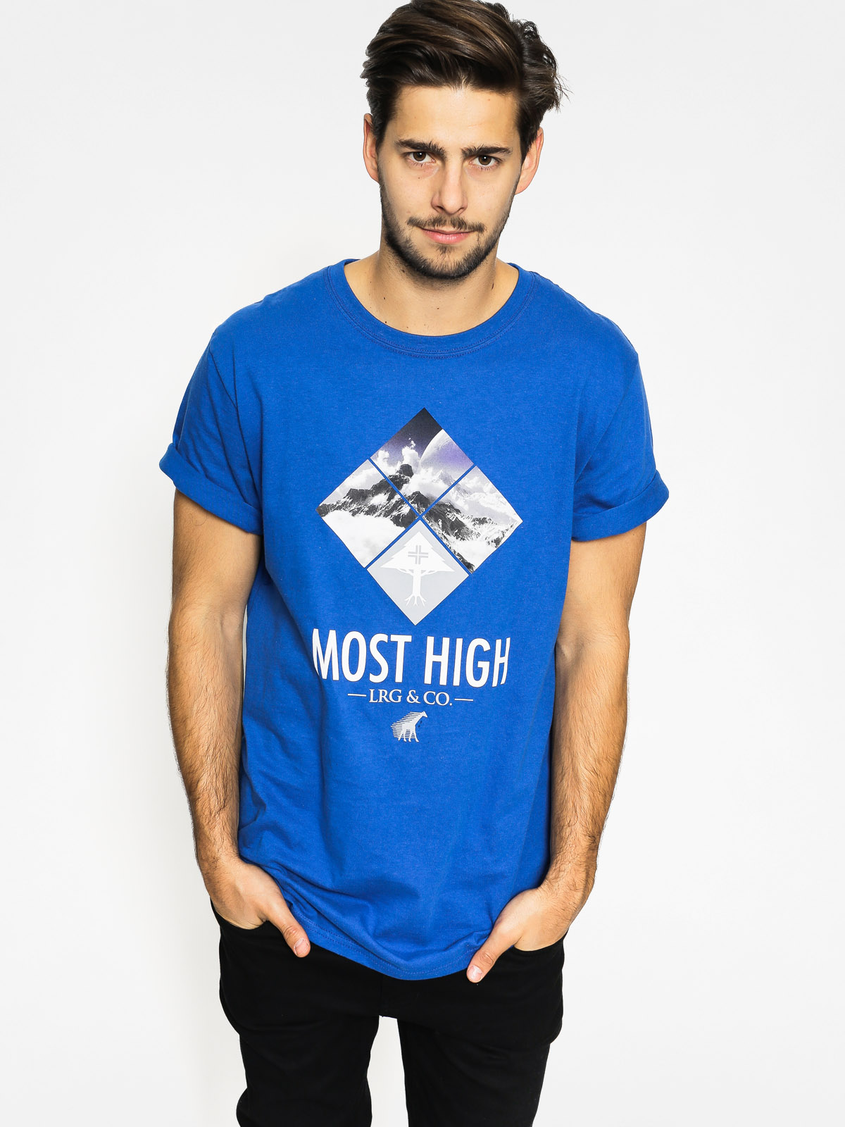 T-shirt LRG Most High (blue)