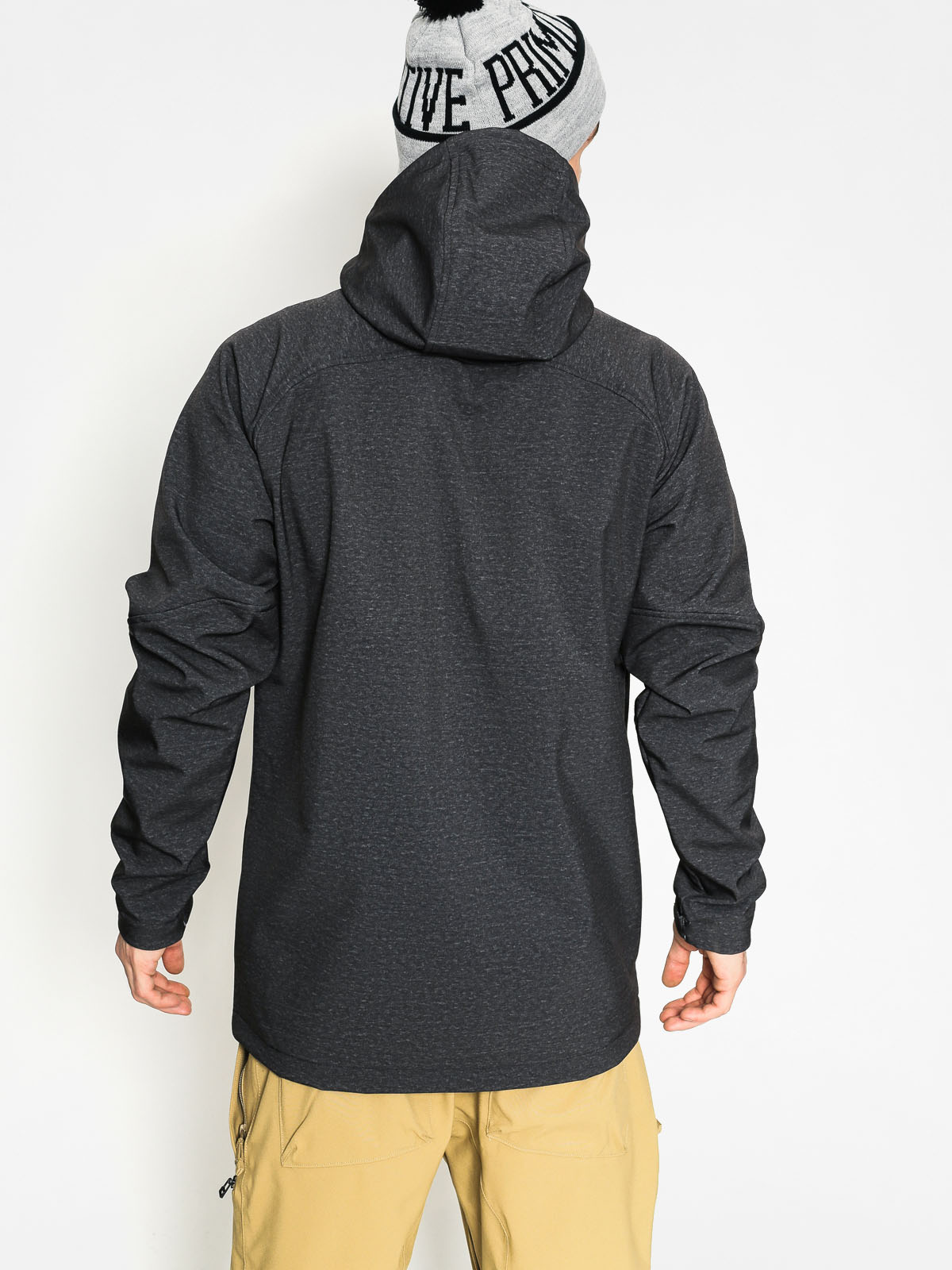 Męska Kurtka snowboardowa Burton Process Softshell (true black heather)