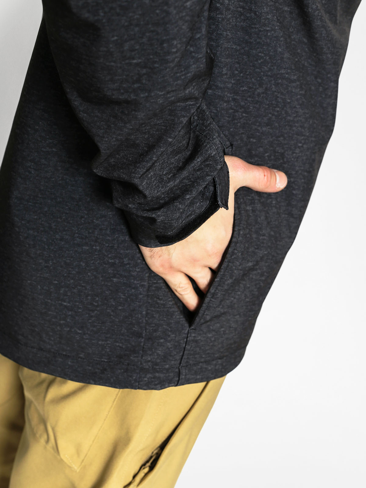 Męska Kurtka snowboardowa Burton Process Softshell (true black heather)