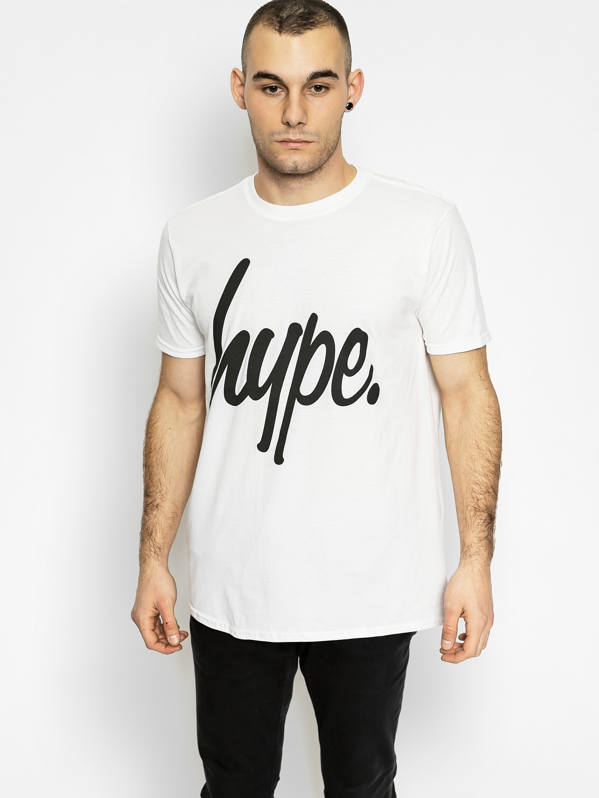 T-shirt Hype Hype Script (white/black)