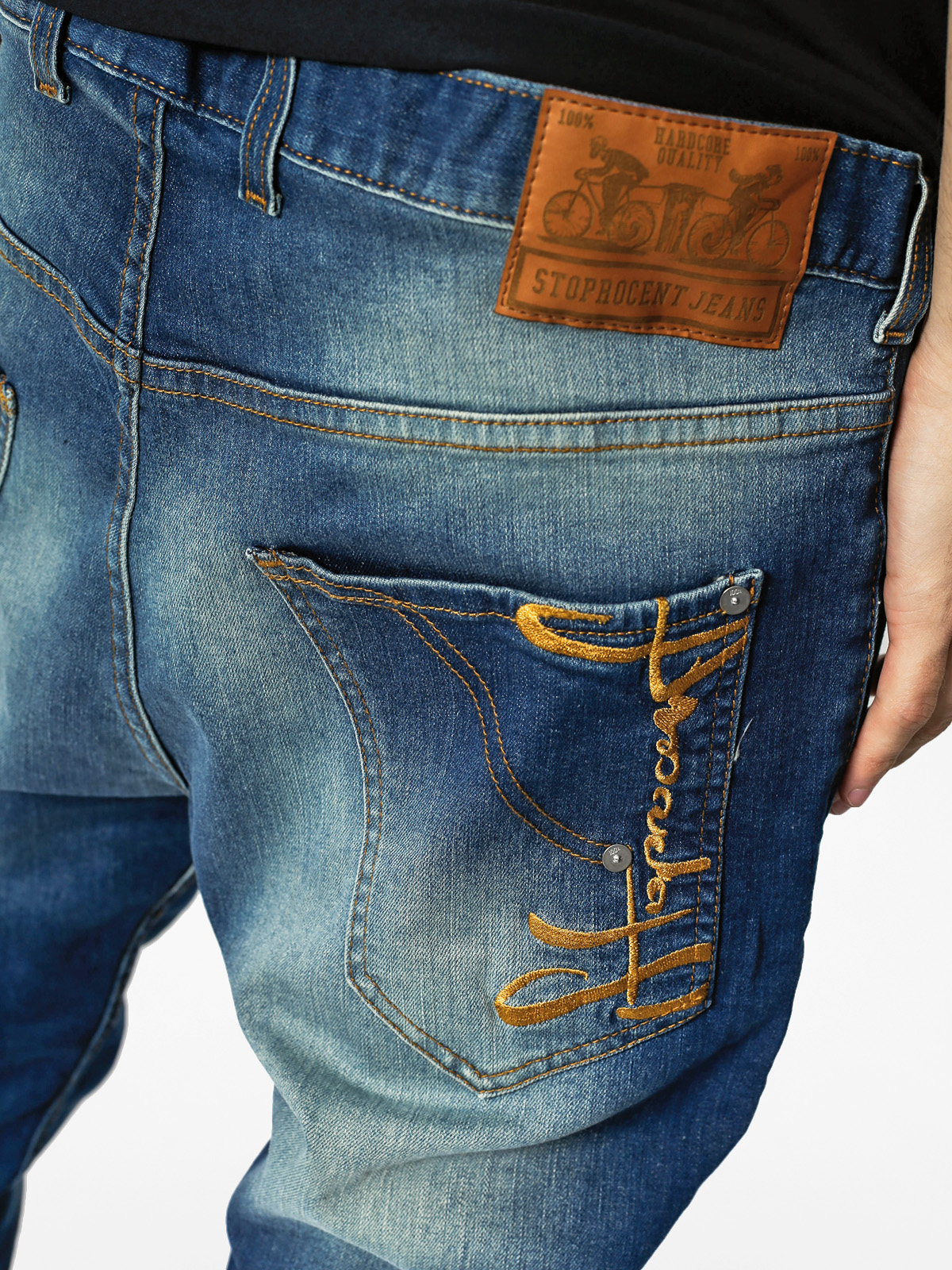 Spodnie Stoprocent Vertag Slim Low (blue jeans)