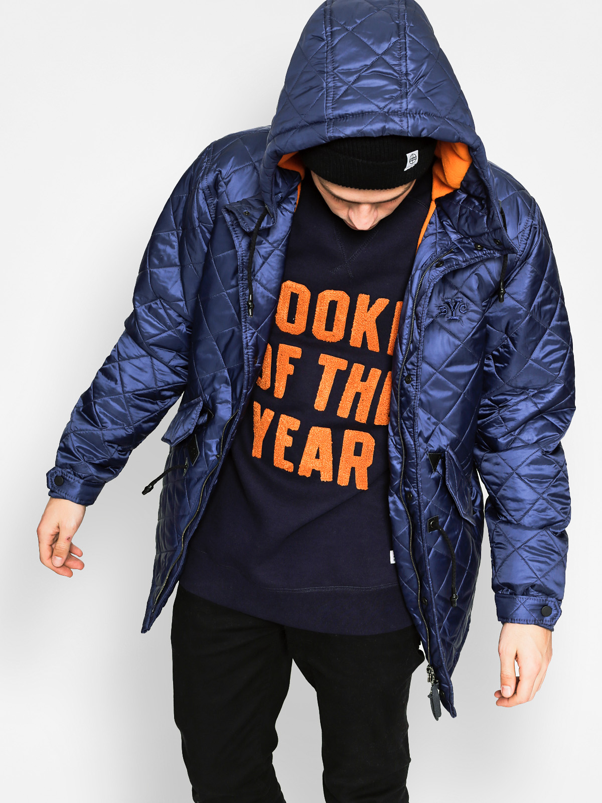 Kurtka Backyard Cartel Padded Parka Long (navy)