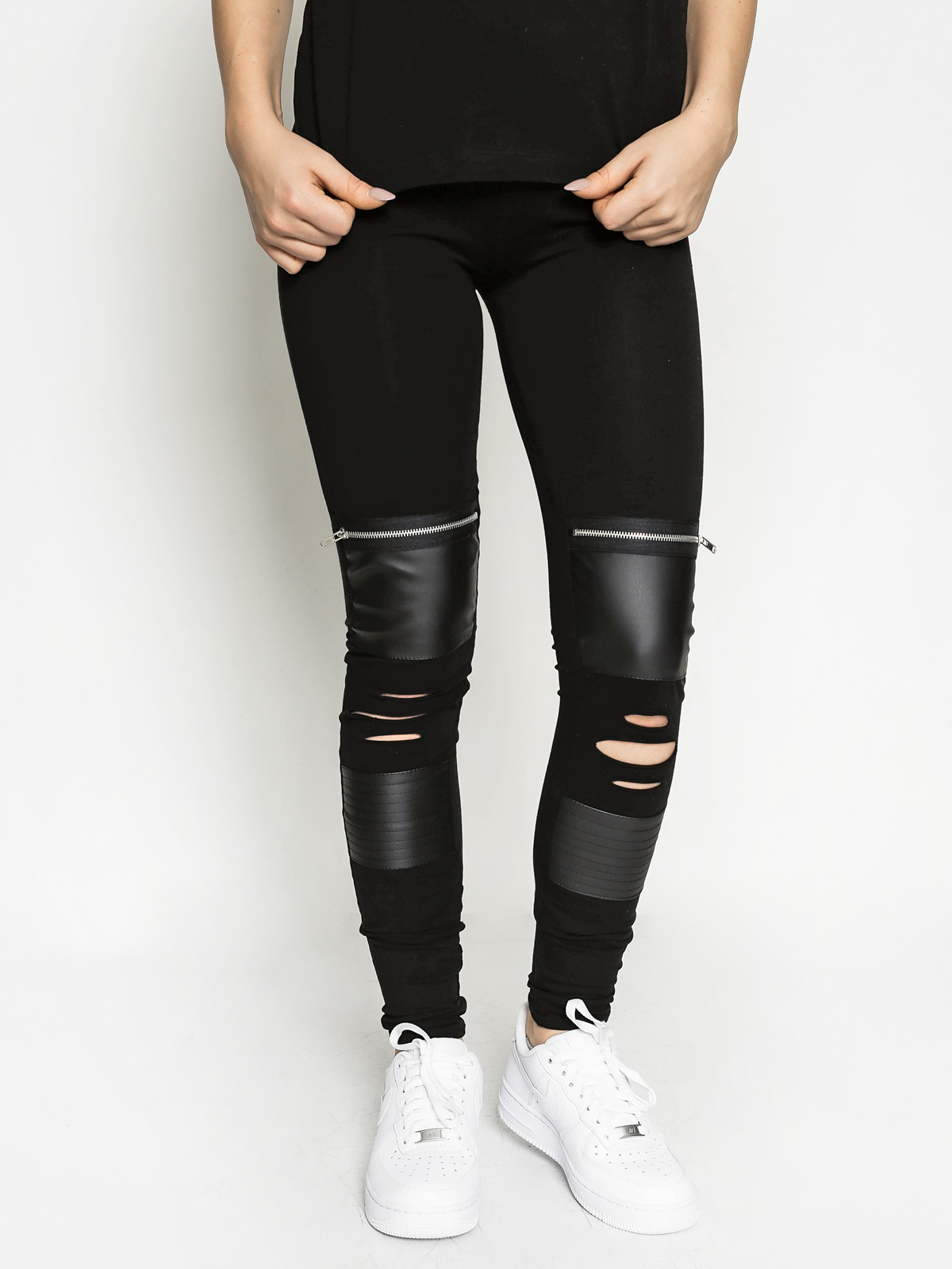 Legginsy Marska Leather Pocket Wmn (black)
