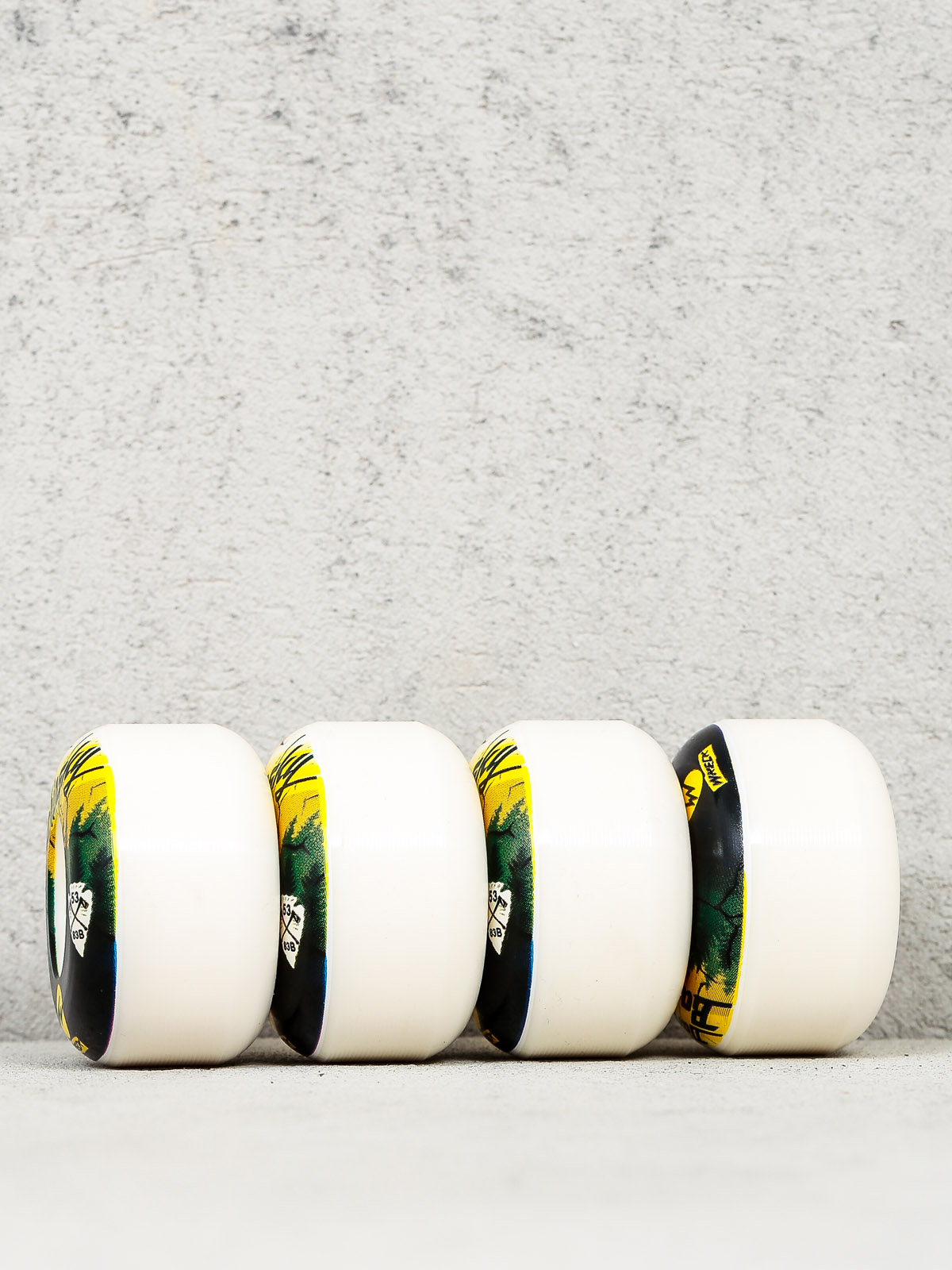 Kółka Wreck Dave Bachinsky Traveler (white)