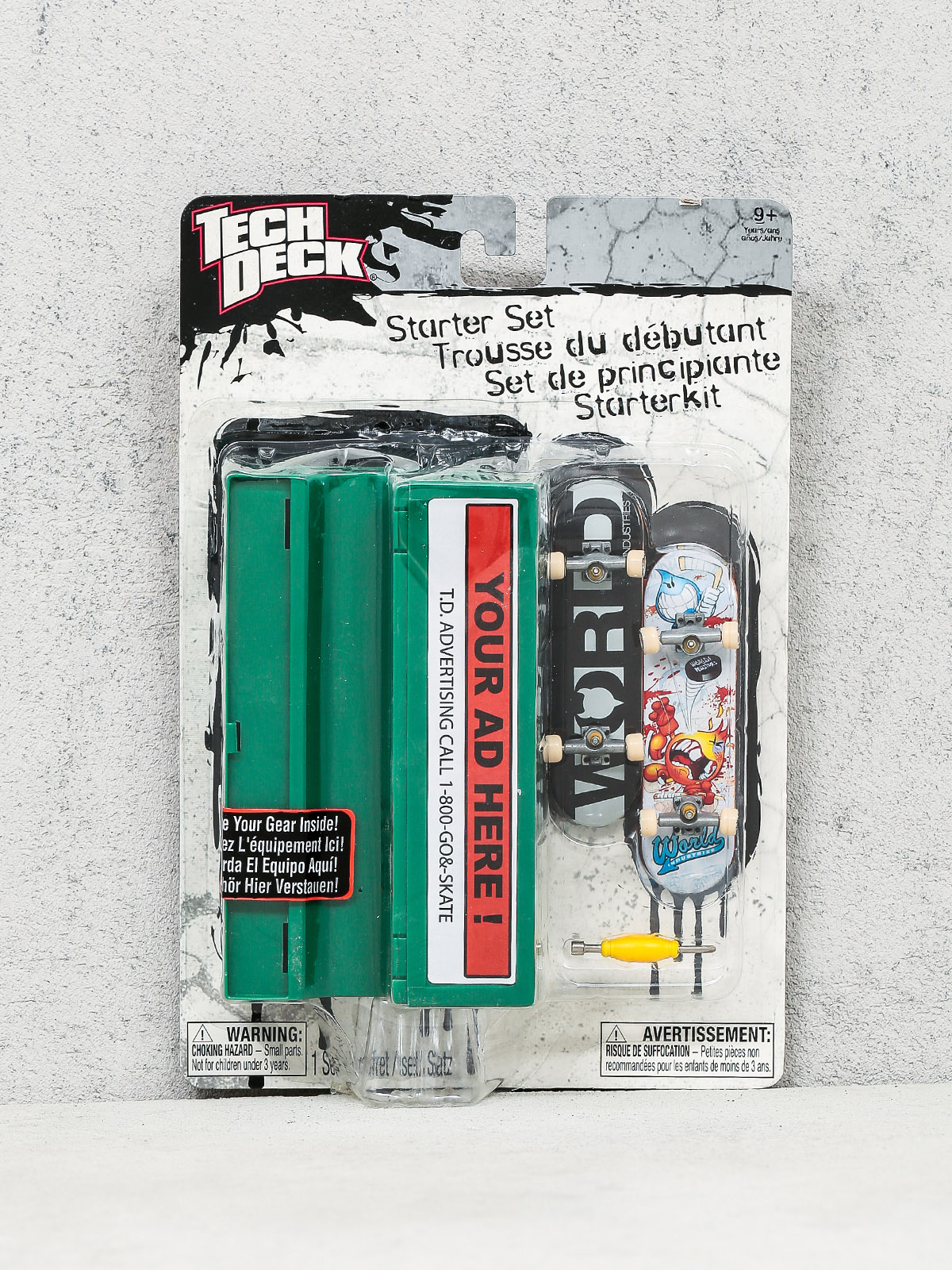 Fingerboard Tech Deck Starter Set (world industries)