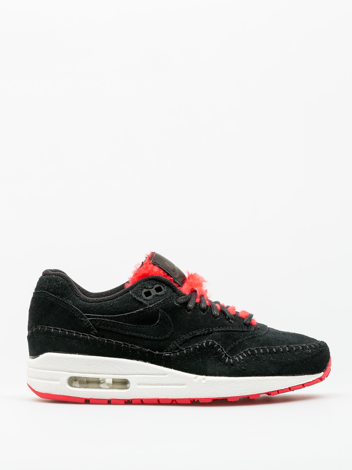 Buty Nike Air Max 1 Wmn (Prm black/black action red)