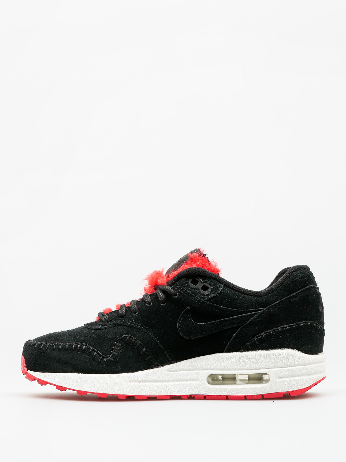 Buty Nike Air Max 1 Wmn (Prm black/black action red)