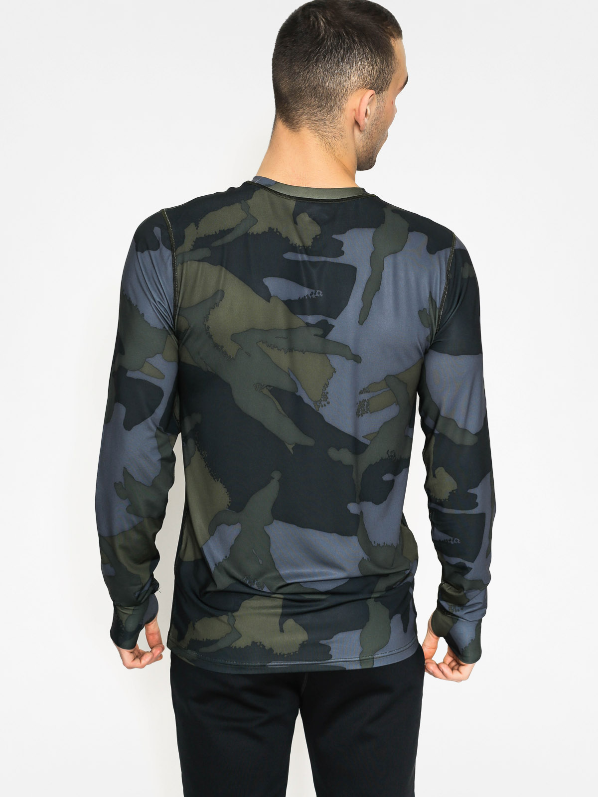 Męski Longsleeve Burton Lightweight Crew (beetle derby camo)