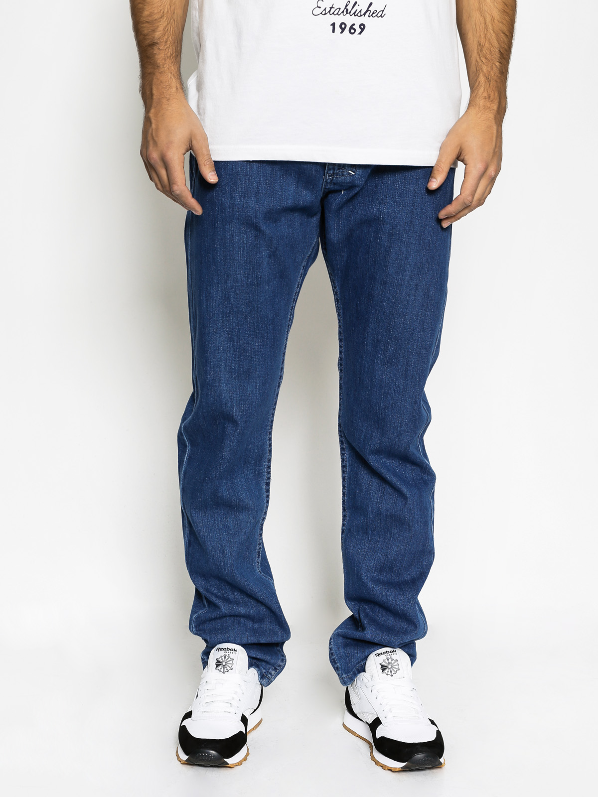 Spodnie MassDnm Base Cut Straight Fit (blue)