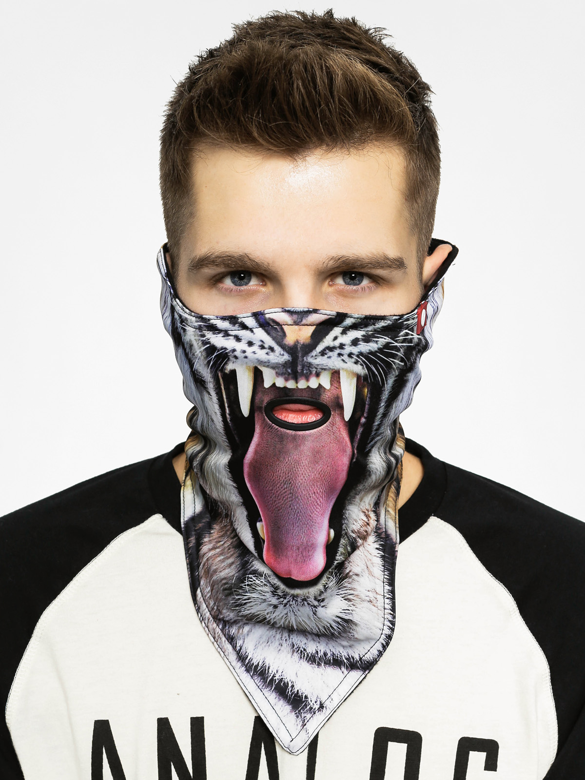Bandana Airhole Standard 2 Layer (tiger)