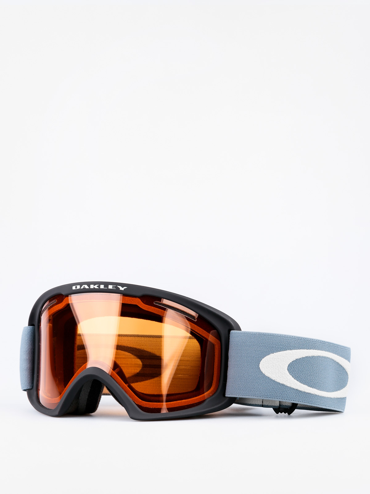 Gogle Oakley O2 XL (black/blue shade w/persimmon)