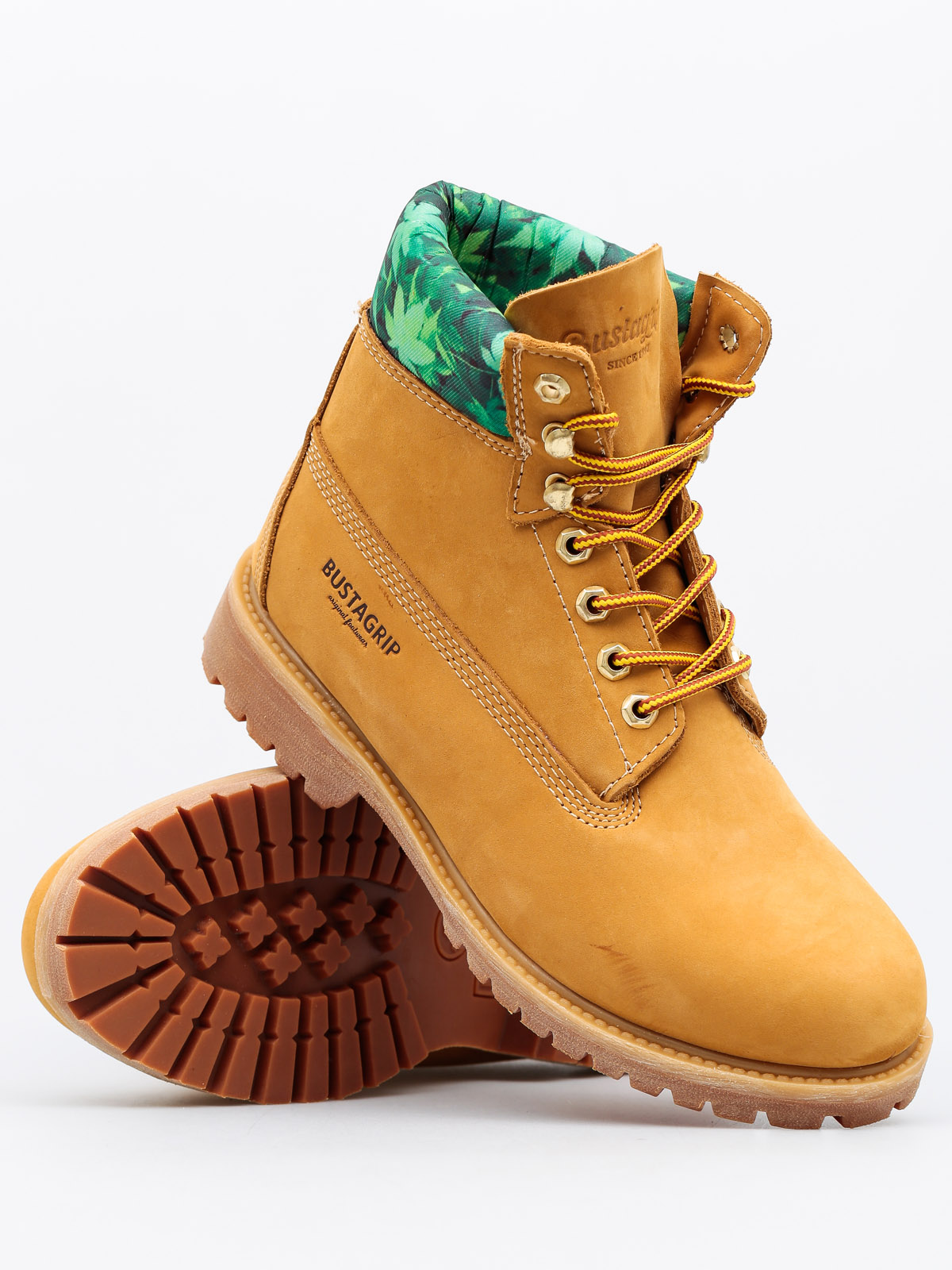 Buty Bustagrip King (yellow weed)
