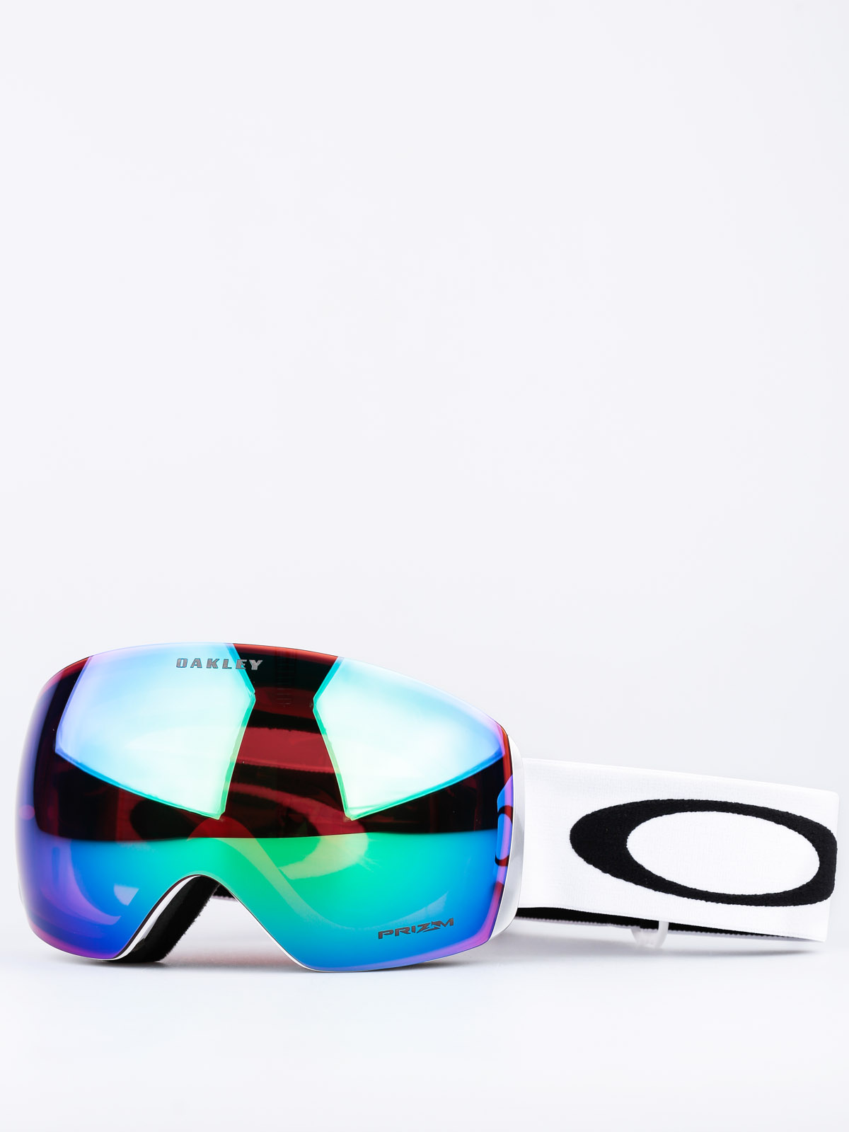 Gogle Oakley Flight Deck L (matte white w/prizm jade)