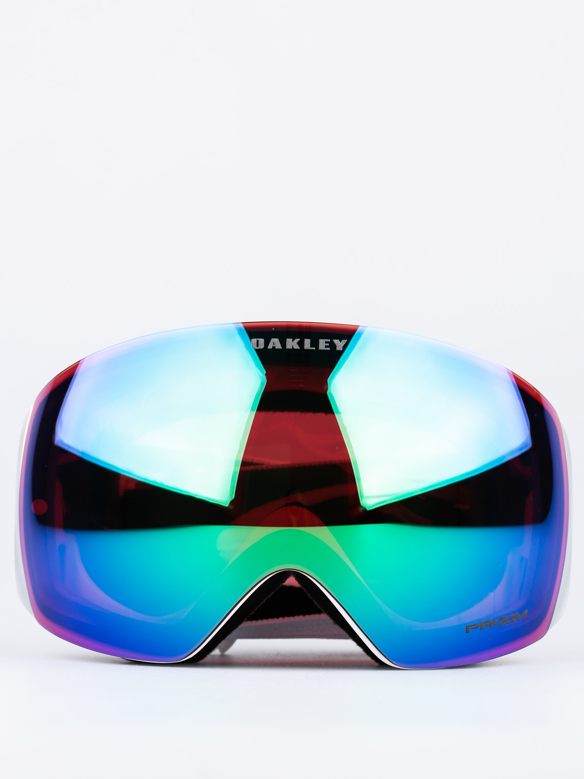Gogle Oakley Flight Deck L (matte white w/prizm jade)