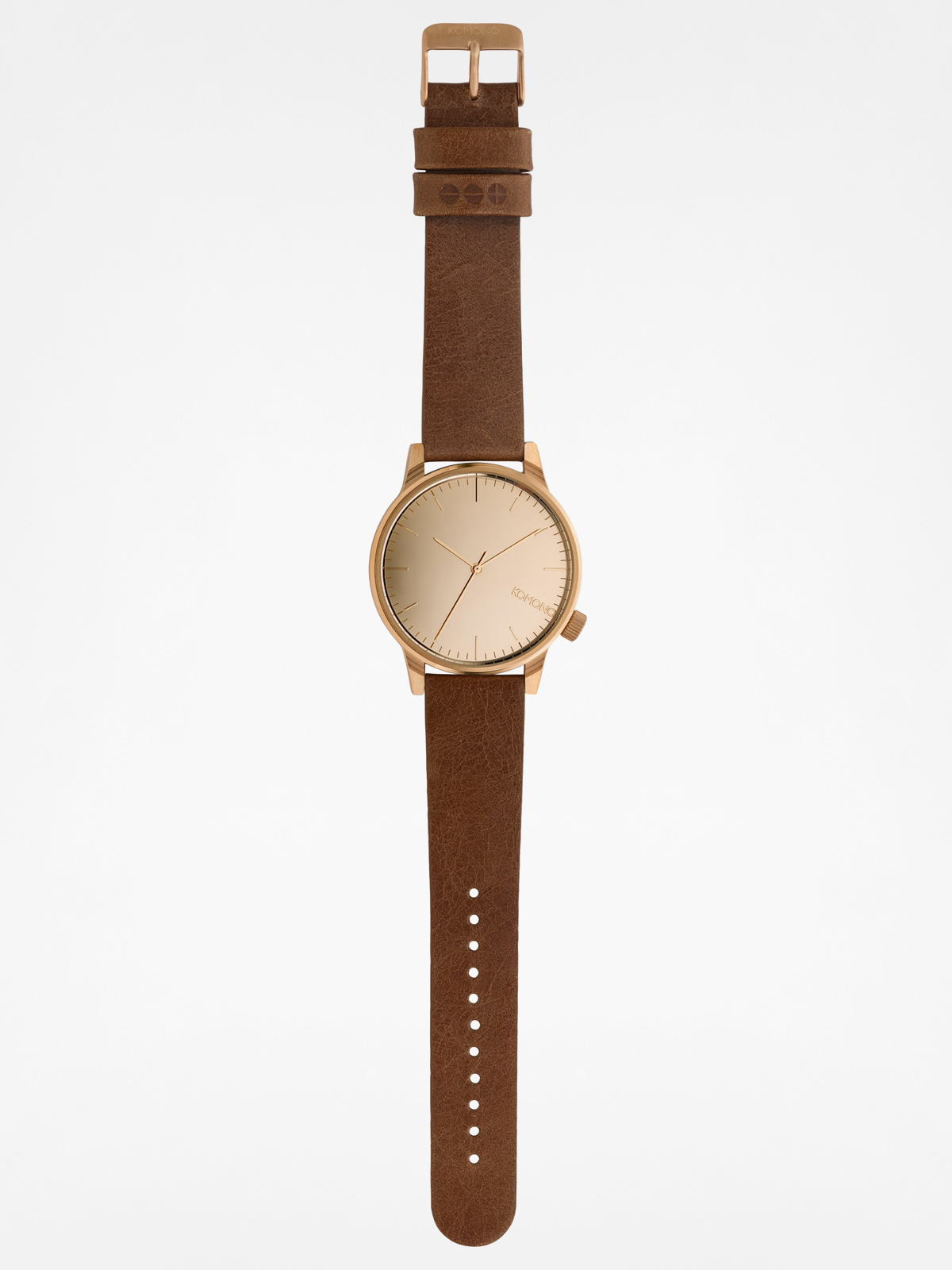 Zegarek Komono Winston Mirror (rose/gold/cognac)