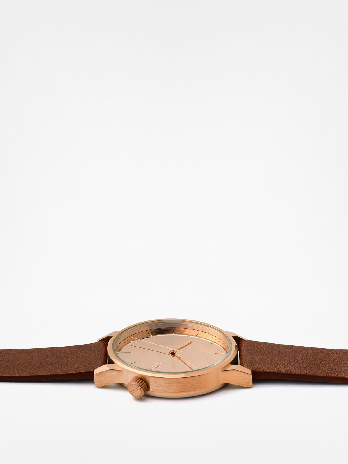Zegarek Komono Winston Mirror (rose/gold/cognac)