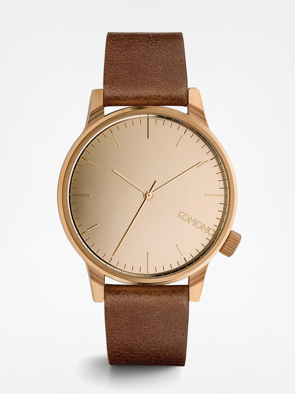 Zegarek Komono Winston Mirror (rose/gold/cognac)