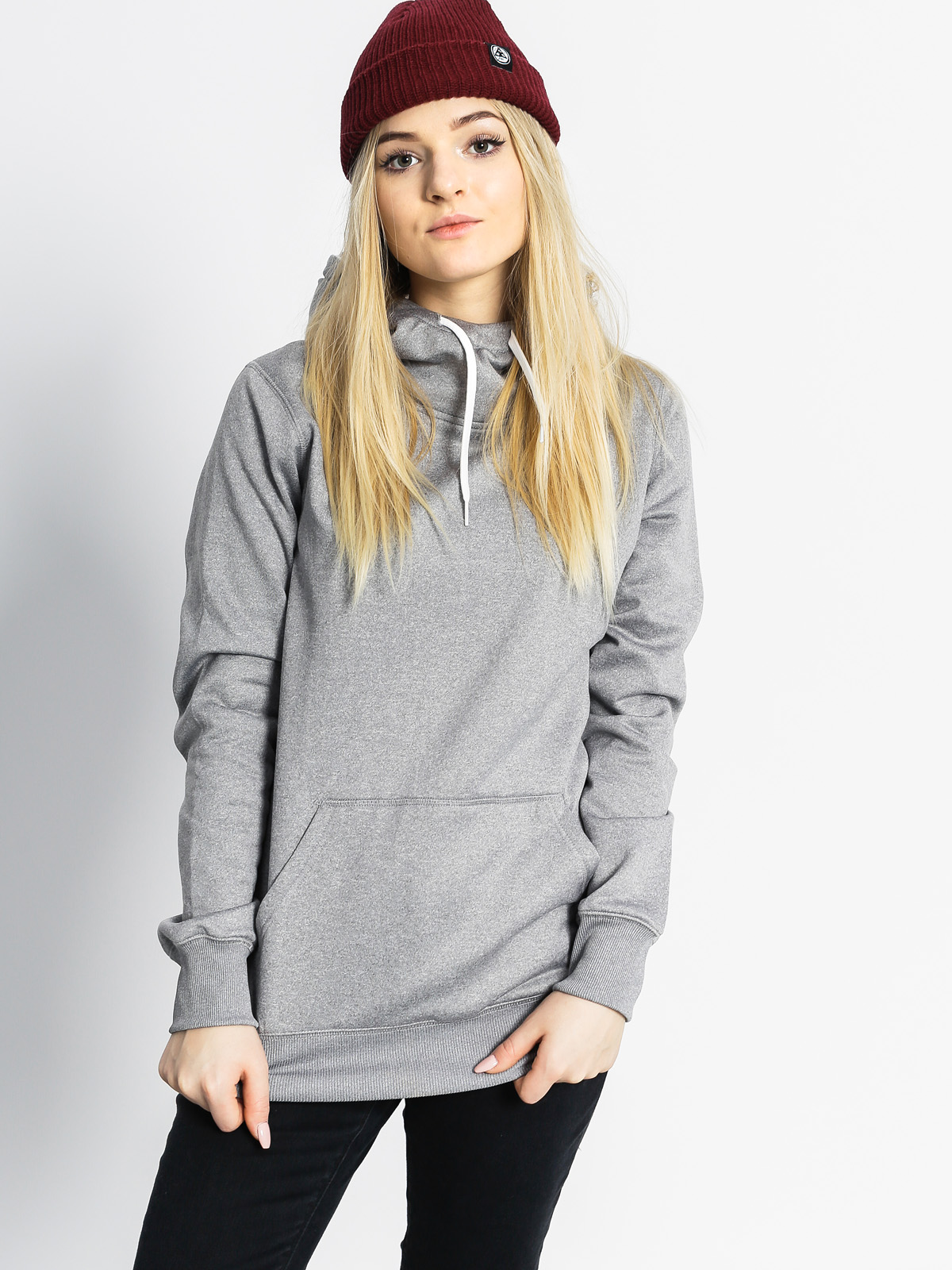 Bluza z kapturem Volcom Yerba HD Wmn (hgr)