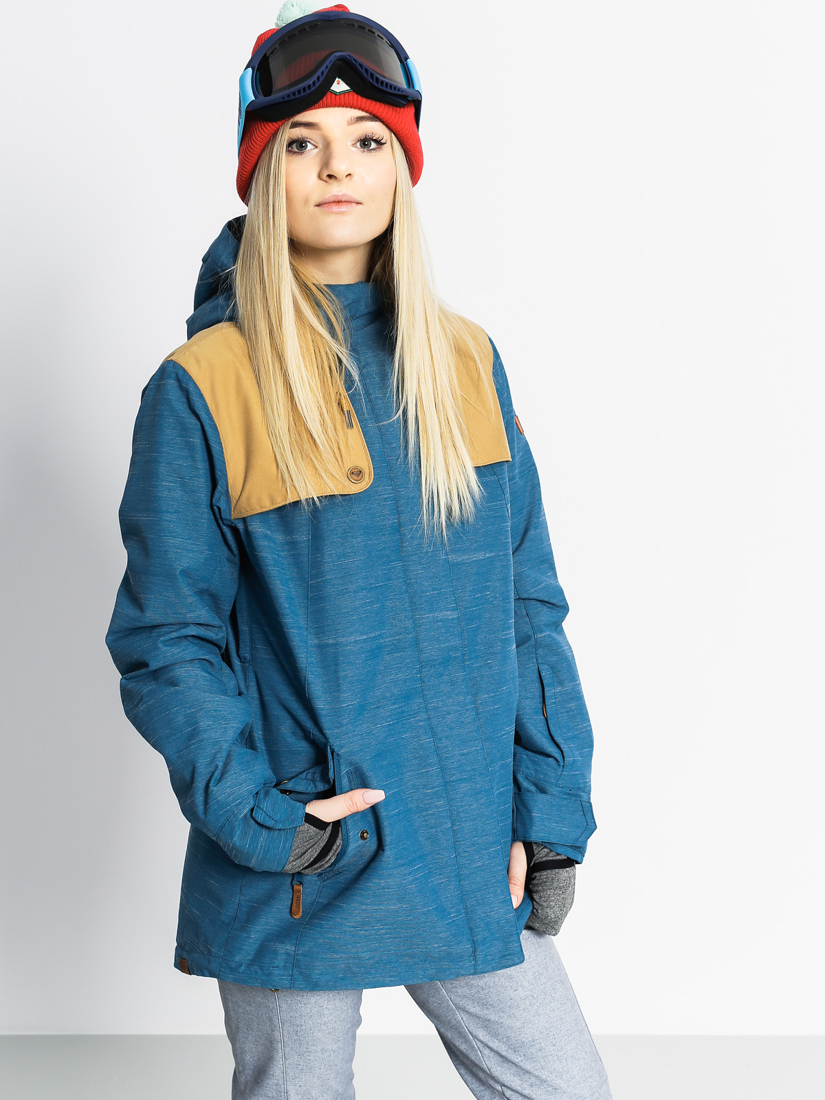 Damska Kurtka snowboardowa Roxy Lodge (legion blue)