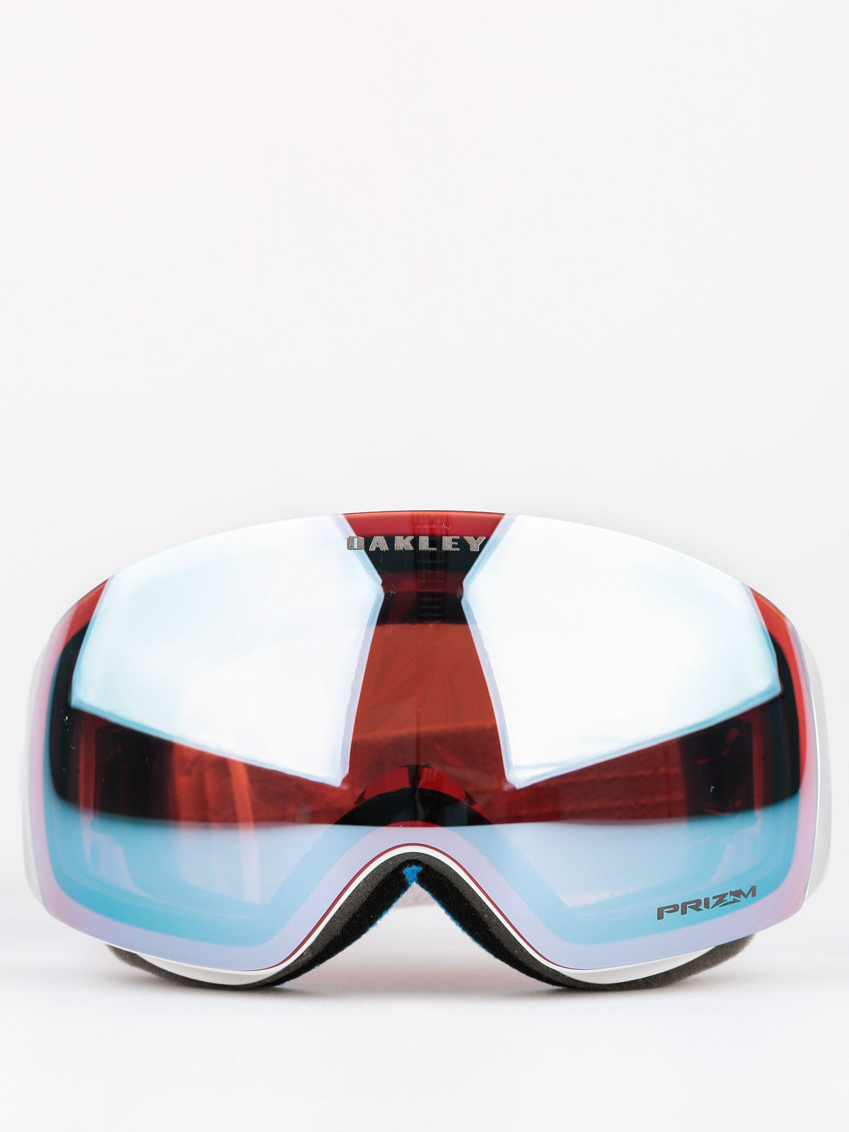 Oakley Flight Deck XM Goggles Lindsay Vonn Glacier Blue/Prizm Sapphire Iridium M Oakley Flight Deck XM Lindsey Vonn Ski Goggles - Ski Goggles  main image 3